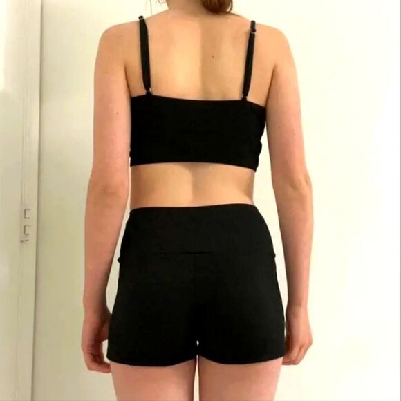 Ribbed drawstring two-piece Swimsuit sz Large - Picture 8 of 11